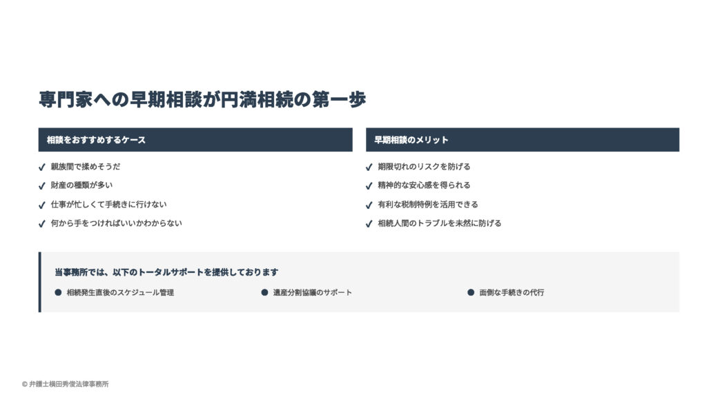 1119相続　相談への第一歩