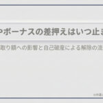 給料やボーナスの差押えはいつ止まる？手取り額への影響と自己破産による解除の流れ